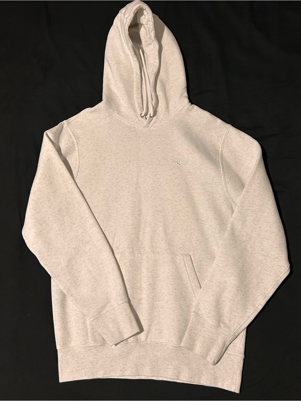 Nike Light Heather Gray Pullover Hoodie